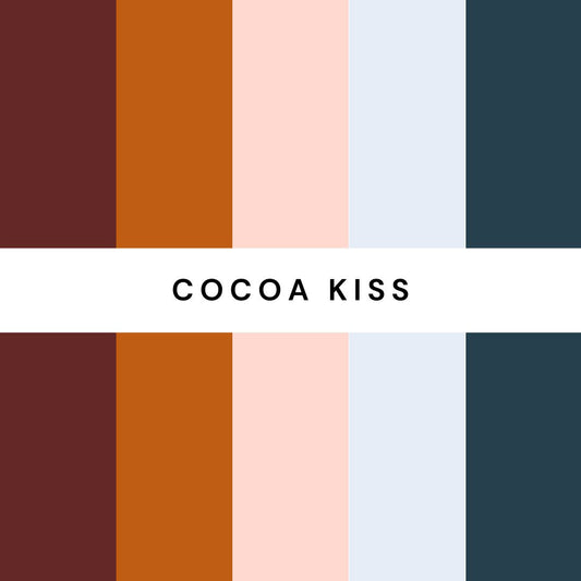 Color Recipe - Cocoa Kiss Palette