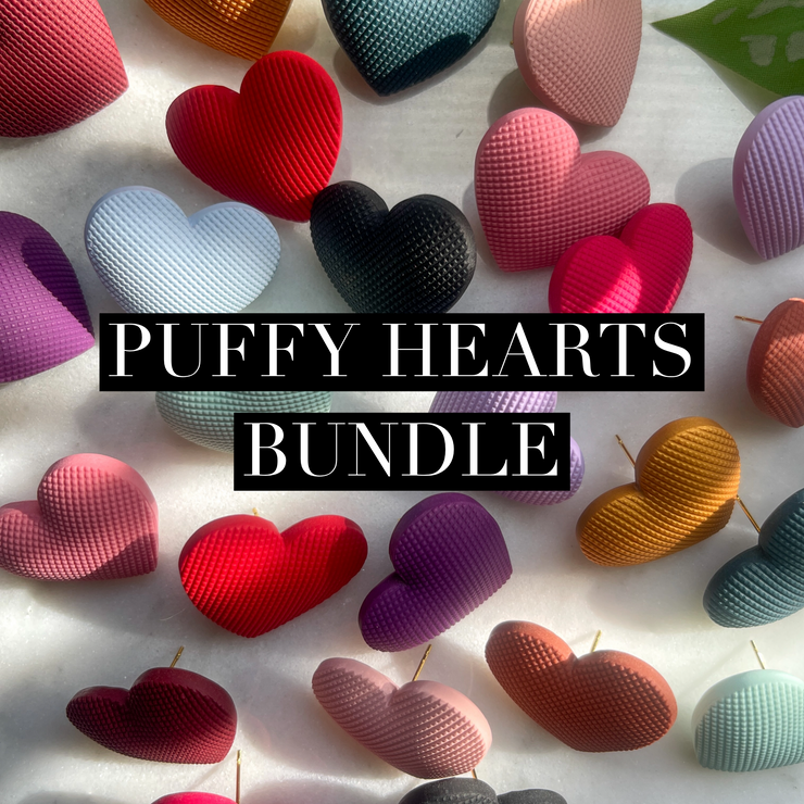 Puffy Heart Tools and Tutorial Bundle