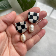 Roques with Pearl Stud