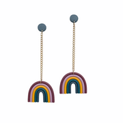 Rainbow Dangle Earring - More Colors Available